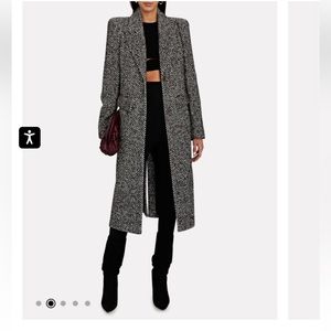 SMYTHE Pagoda Brando Herringbone Coat